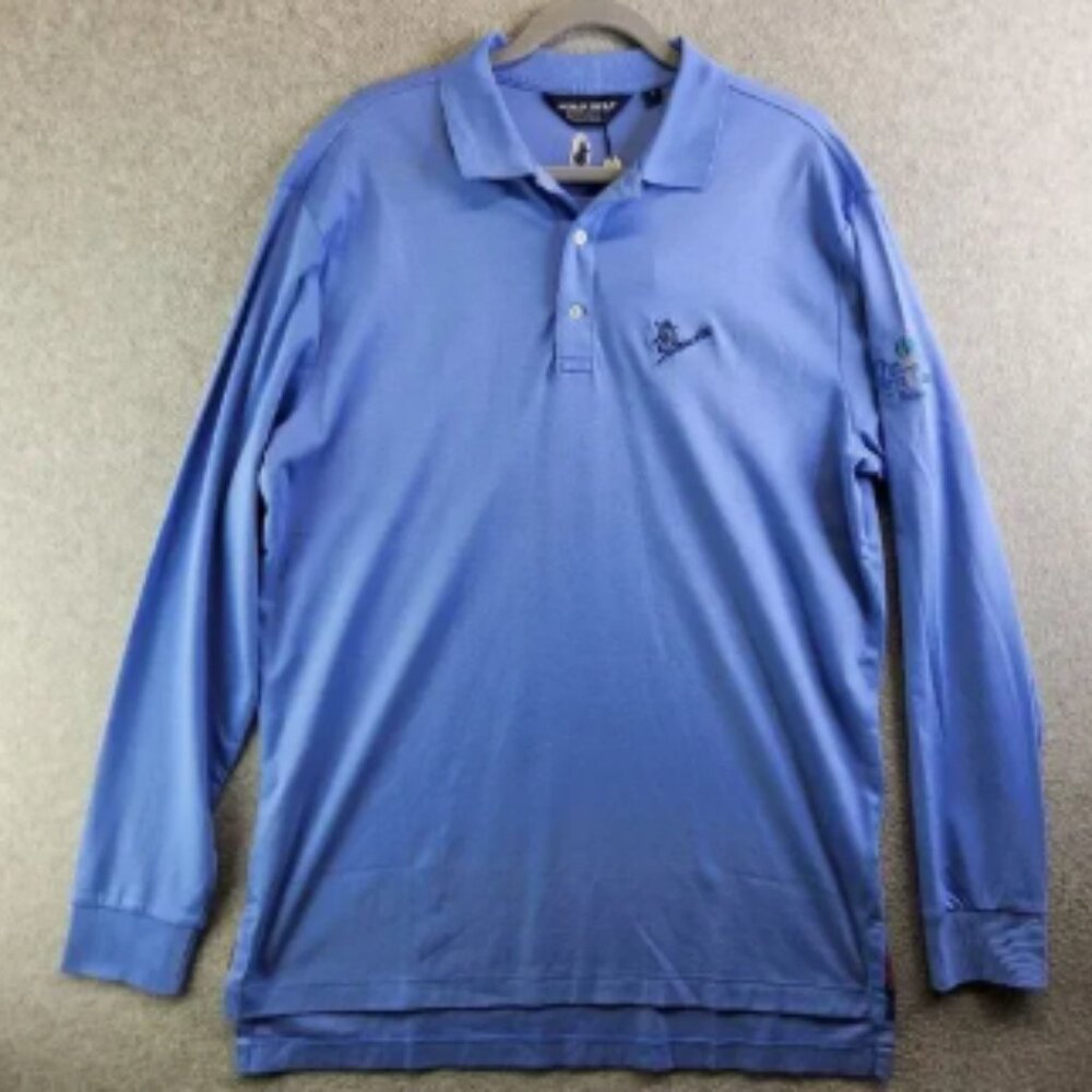 Polo Golf Ralph Lauren Shirt Mens L The First Tee Tulsa Oklahoma Hills New